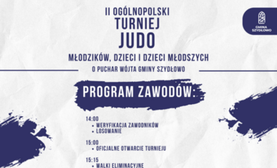 Zdjęcie do II Og&oacute;lnopolski Turniej Judo o Puchar W&oacute;jta Gminy Szydłowo już 10 czerwca