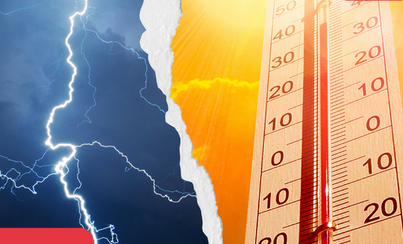 Zdjęcie do Ostrzeżenie meteorologiczne - burze i upał!
