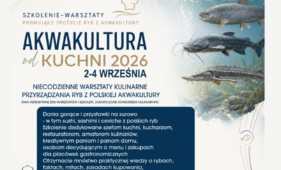 Zdjęcie do Szkolenie - Akwakultura od KUCHNI 2026