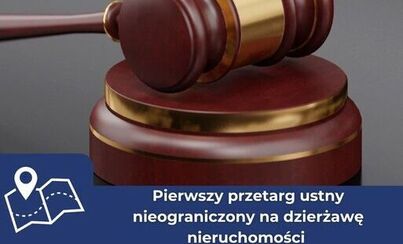 Zdjęcie do  Pierwszy przetarg ustny nieograniczony na dzierżawę nieruchomości w Krępsku