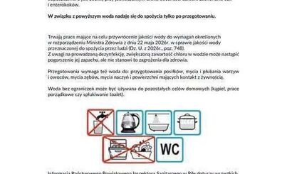 Zdjęcie do Komunikat w sprawie wody - Kotuń