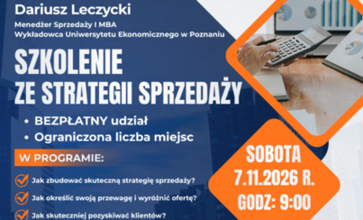 Zdjęcie do SZKOLENIE ZE STRATEGII SPRZEDAŻY