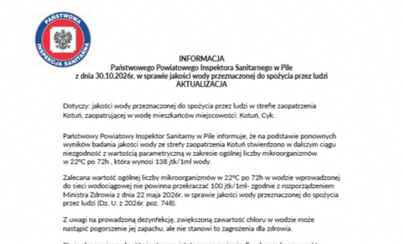Zdjęcie do WODA ZDATNA DO SPOŻYCIA i CEL&Oacute;W GOSPODARCZYCH
