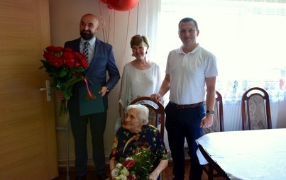 Zdjęcie do 100. urodziny Pani Zofii z Zawady