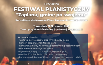 Zdjęcie do Festiwal Planistyczny "Zaplanuj gminę po swojemu"