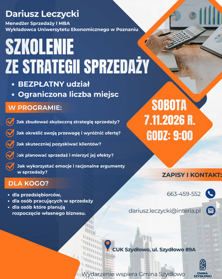 SZKOLENIE ZE STRATEGII SPRZEDAŻY