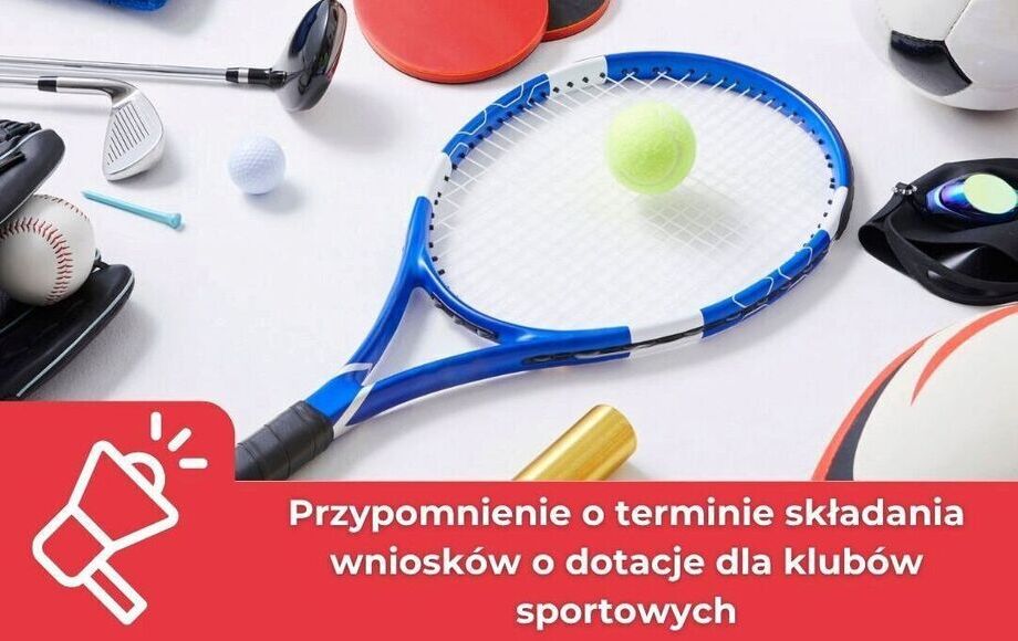 Termin składania wniosków o dotacje dla klubów sportowych w Gminie Szydłowo